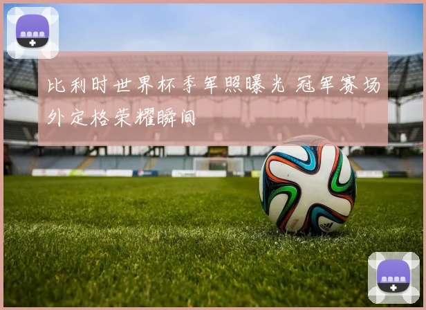 比利时世界杯季军照曝光 冠军赛场外定格荣耀瞬间